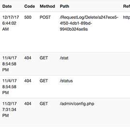 ELMAH-like web error logging for ASP.NET Core